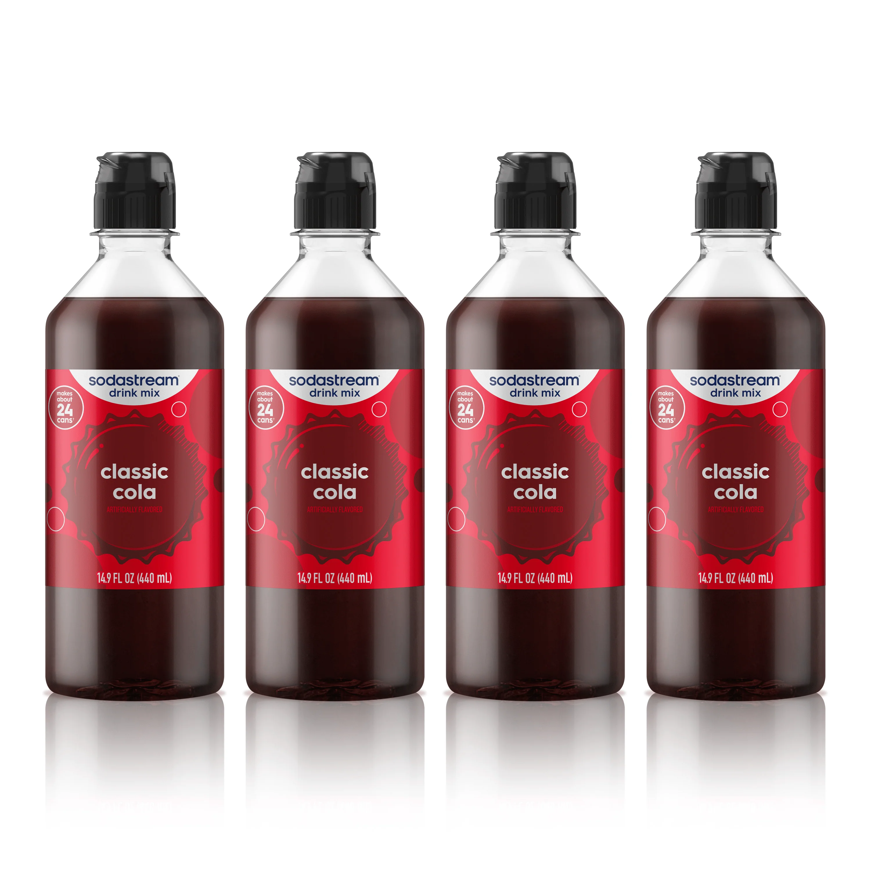 Sodastream Classics® Cola Drink Mix 4 Pack 440ml