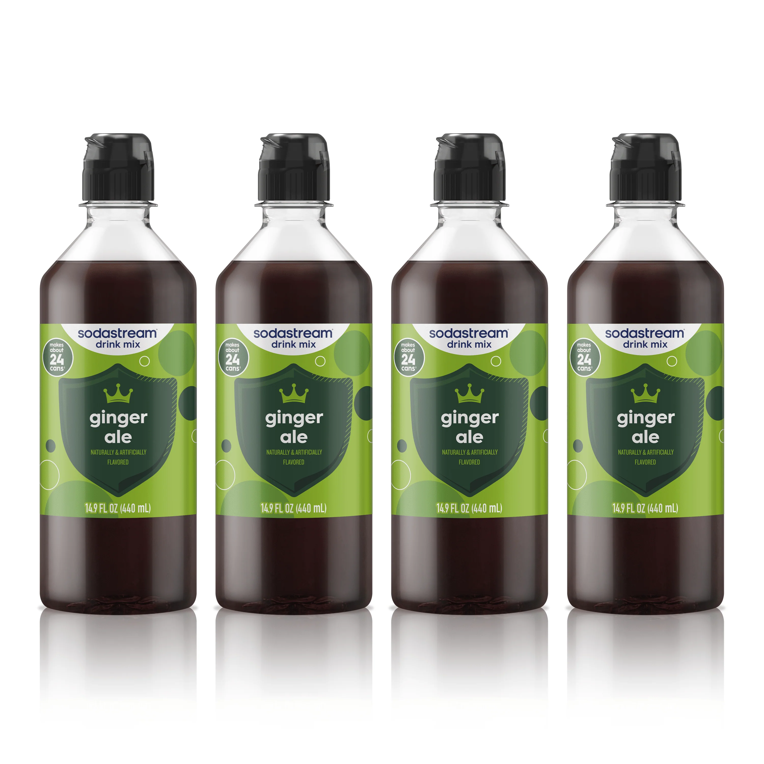 Sodastream Classics® Ginger Ale Drink Mix 4 Pack 440ml