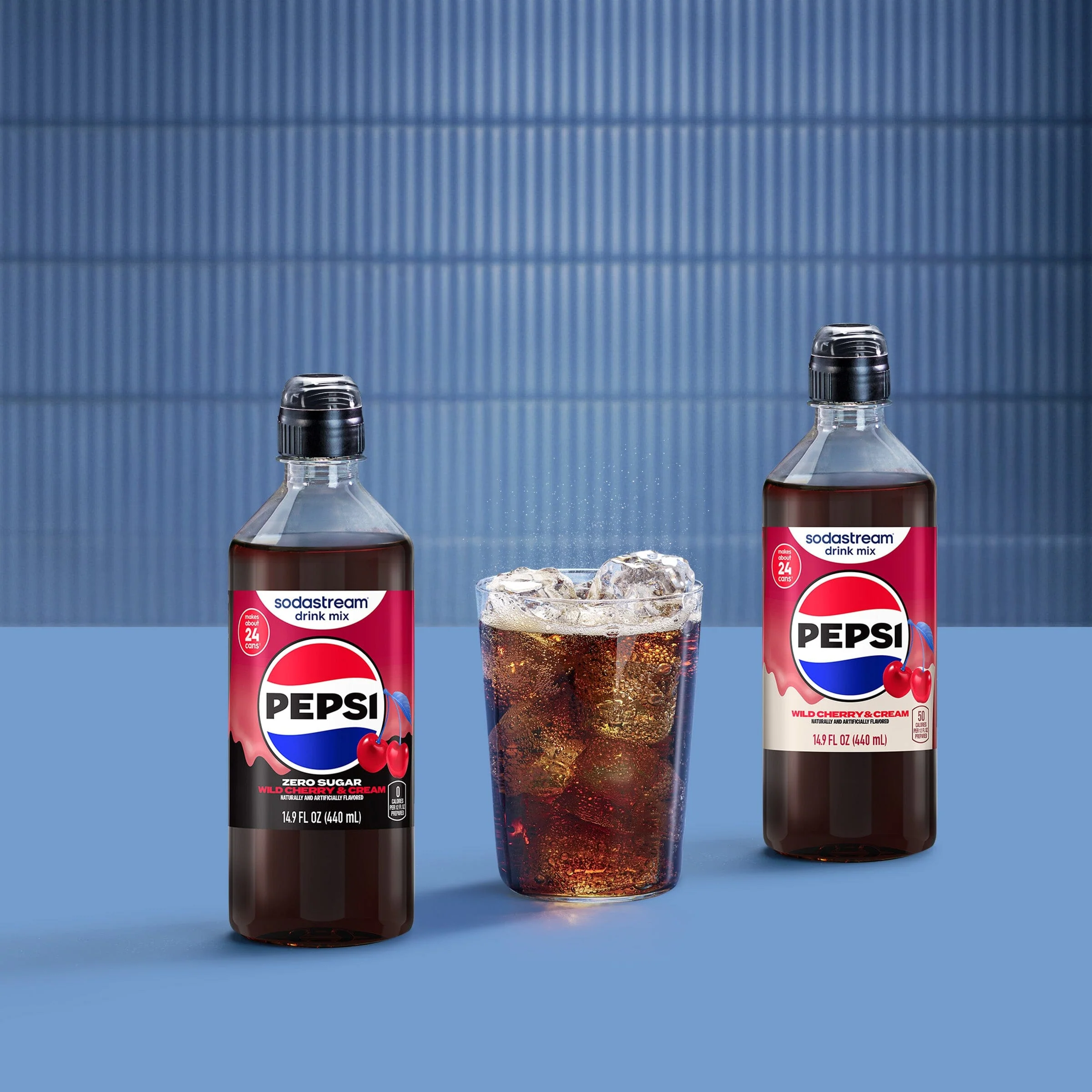 Sodastream Pepsi® Wild Cherry & Cream Zero Sugar 4 Pack Drink Mix 4 x 440ml - Image 7
